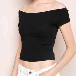 Brandy Melville Over The Shoulder Top
